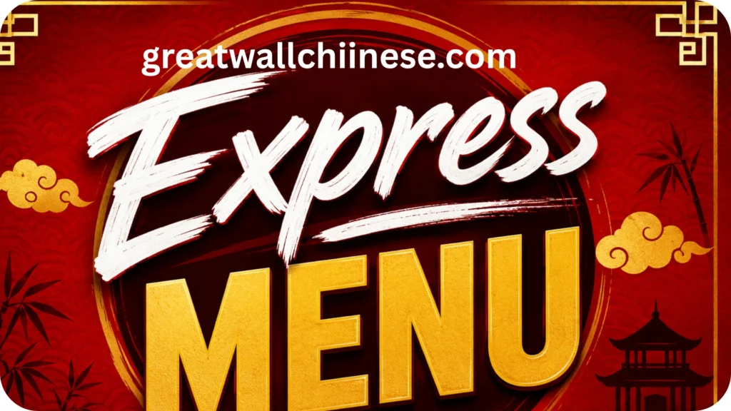Express Menu