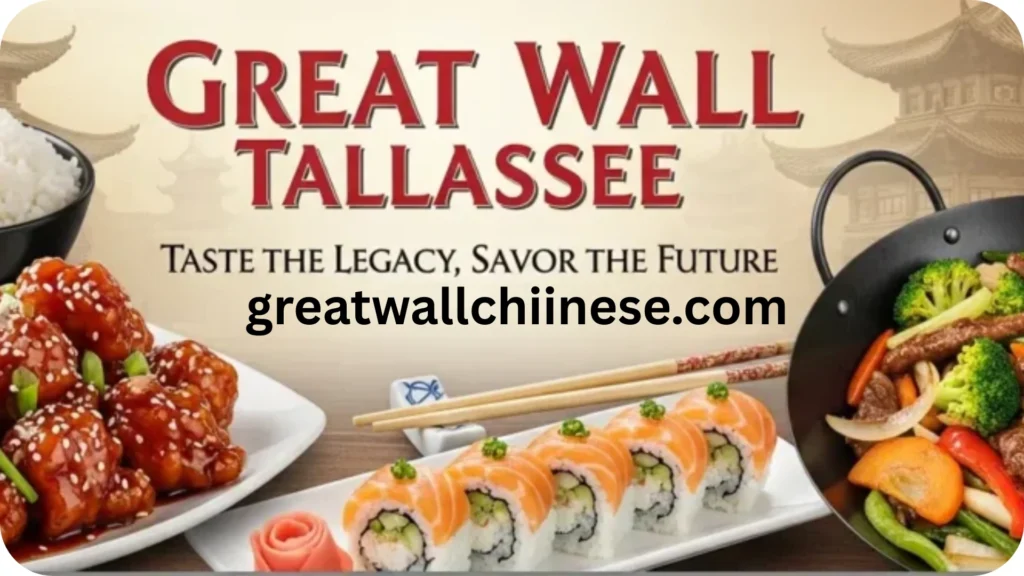 Great Wall Tallassee Menu