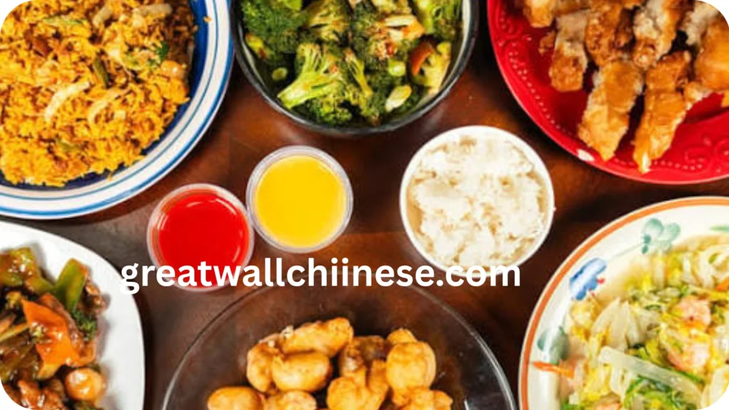 Great Wok Menu Categories