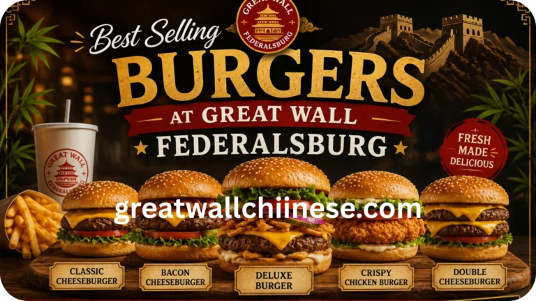 Federalsburg Menu