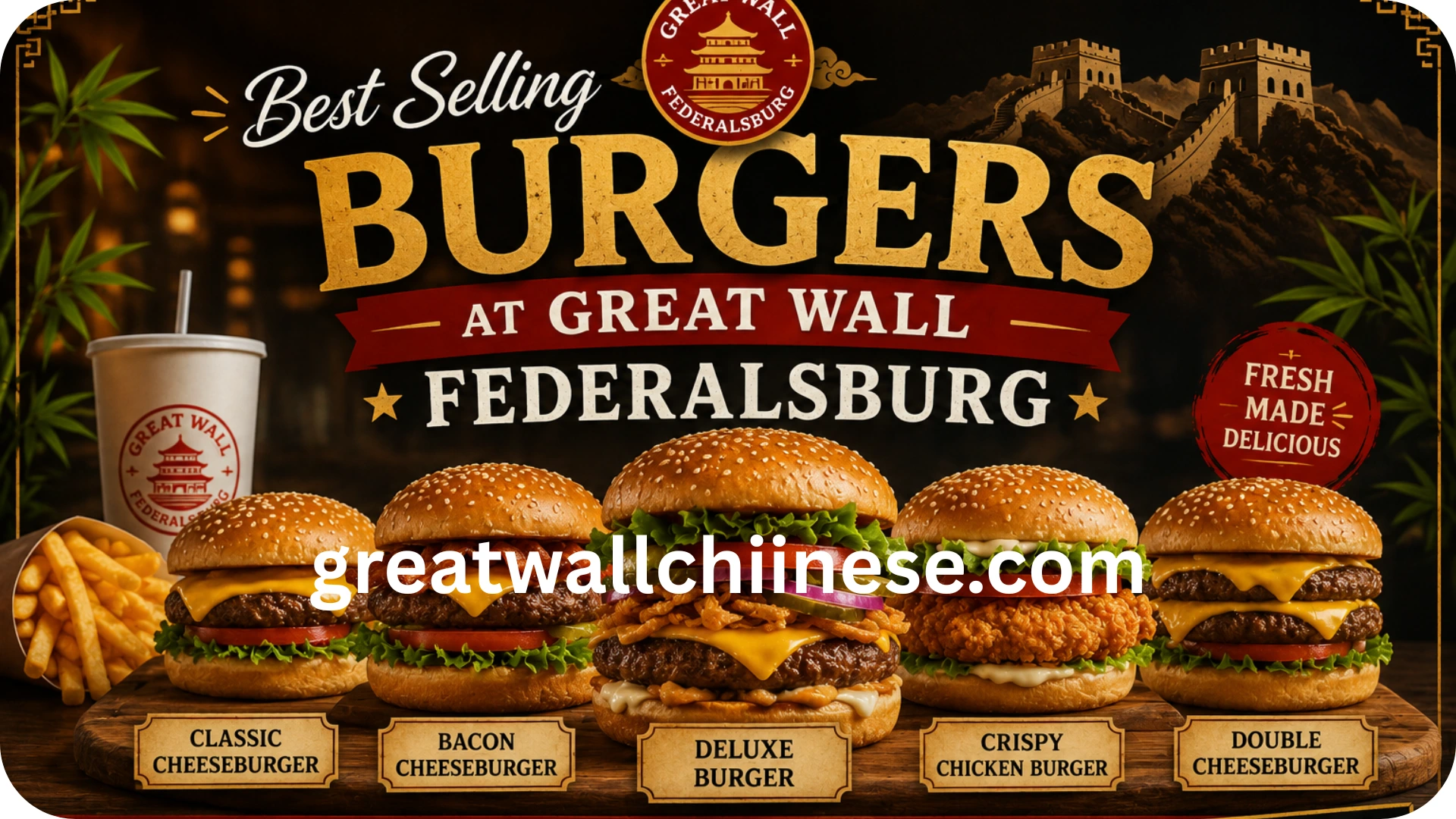 Federalsburg Menu